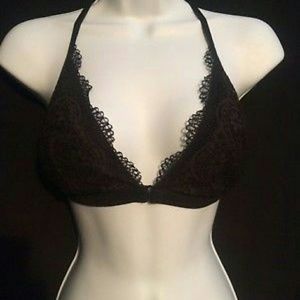 Victoria secret black lace bralette